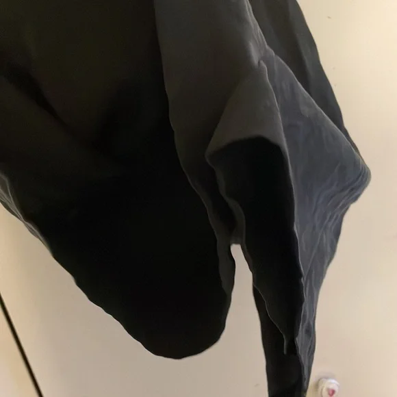 Zara Black Romper with adjustable shoulder straps ties in Size Medium - Picture 5 of 17